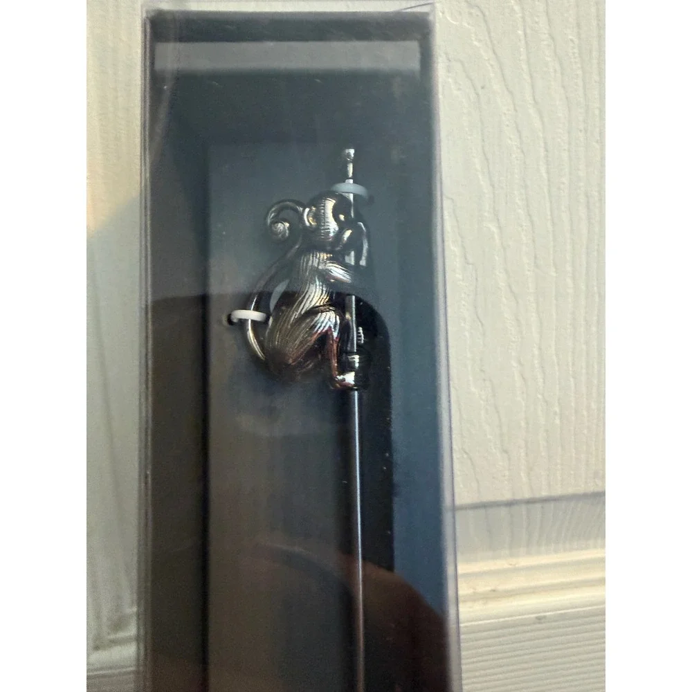 Godinger Monkey Bars Nickel Plated Drink Stirrer Silver Figural